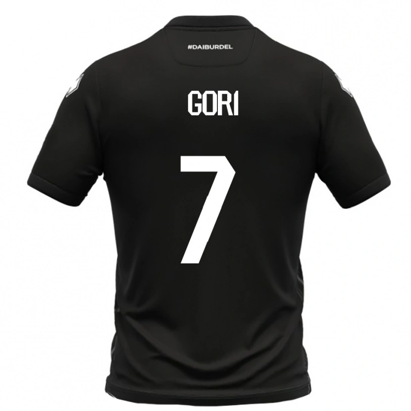 Danxen Herren Samuele Gori #7 Schwarz Weiß Auswärtstrikot Trikot 2025/26 T-Shirt Schweiz