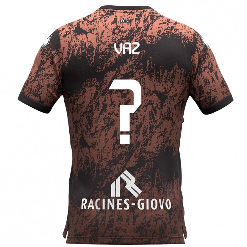 Danxen Herren Pedro Vaz #0 Braun Schwarz Auswärtstrikot Trikot 2025/26 T-Shirt Schweiz