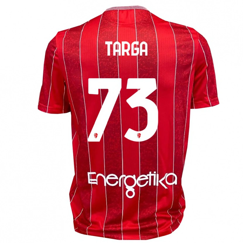 Danxen Herren Alberto Targa #73 Rot Weiß Auswärtstrikot Trikot 2025/26 T-Shirt Schweiz