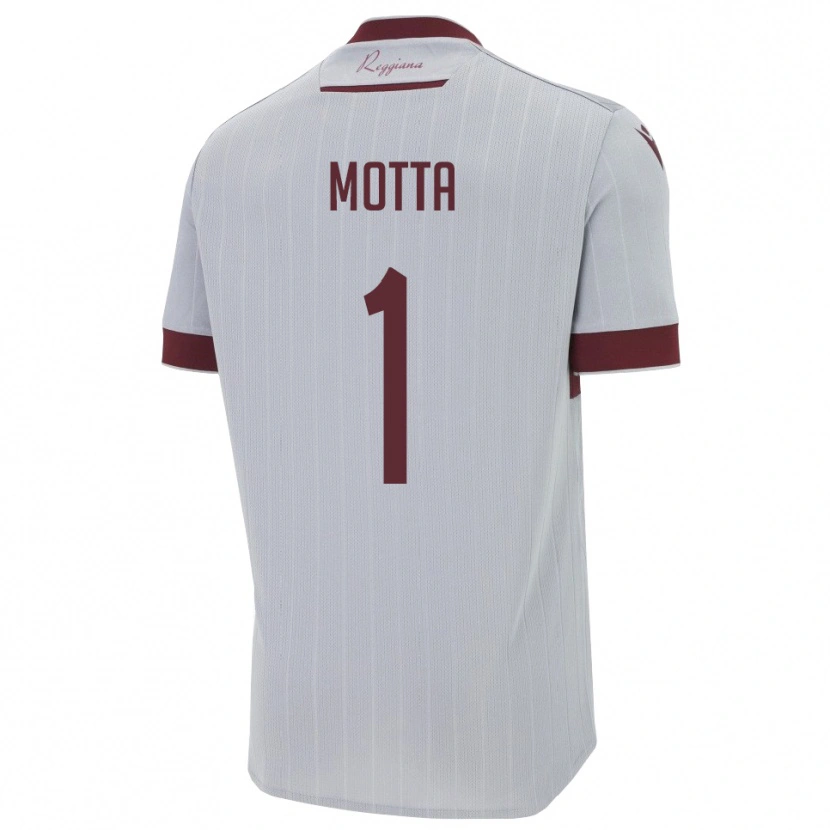 Danxen Herren Edoardo Motta #1 Burgund Weiß Auswärtstrikot Trikot 2025/26 T-Shirt Schweiz
