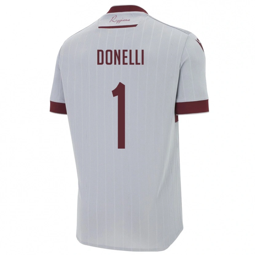 Danxen Herren Matteo Donelli #1 Burgund Weiß Auswärtstrikot Trikot 2025/26 T-Shirt Schweiz
