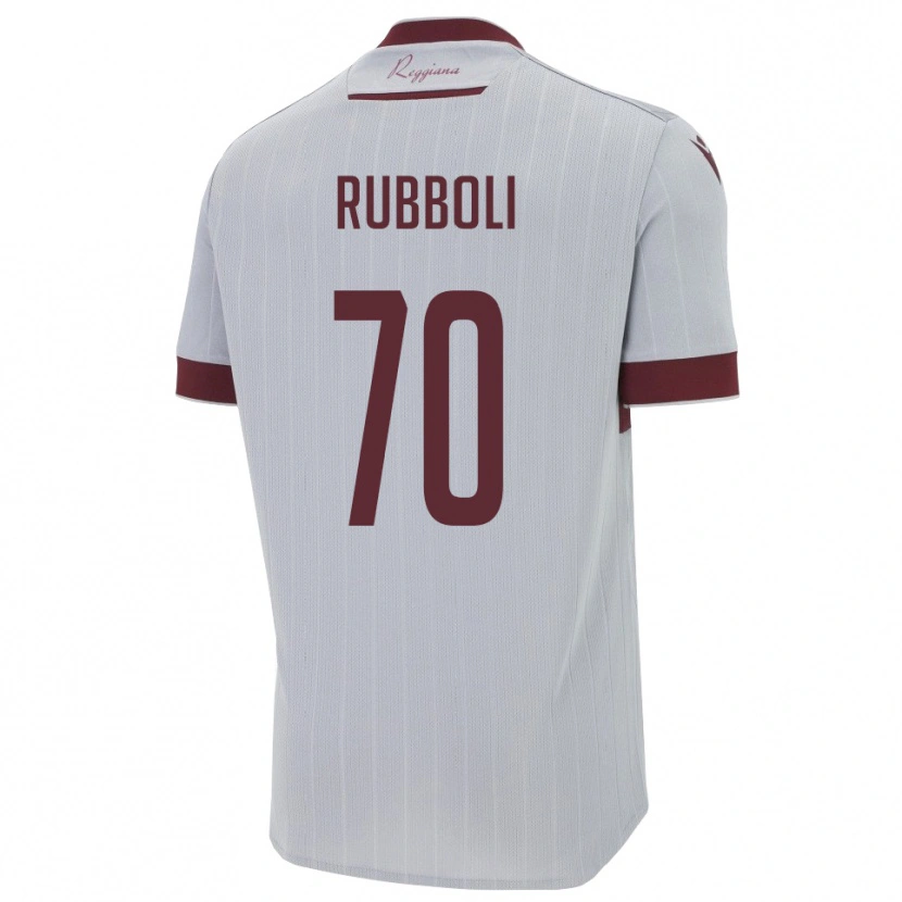 Danxen Herren Lorenzo Rubboli #70 Burgund Weiß Auswärtstrikot Trikot 2025/26 T-Shirt Schweiz