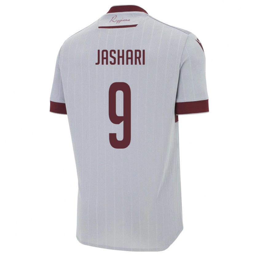 Danxen Herren Edion Jashari #9 Burgund Weiß Auswärtstrikot Trikot 2025/26 T-Shirt Schweiz