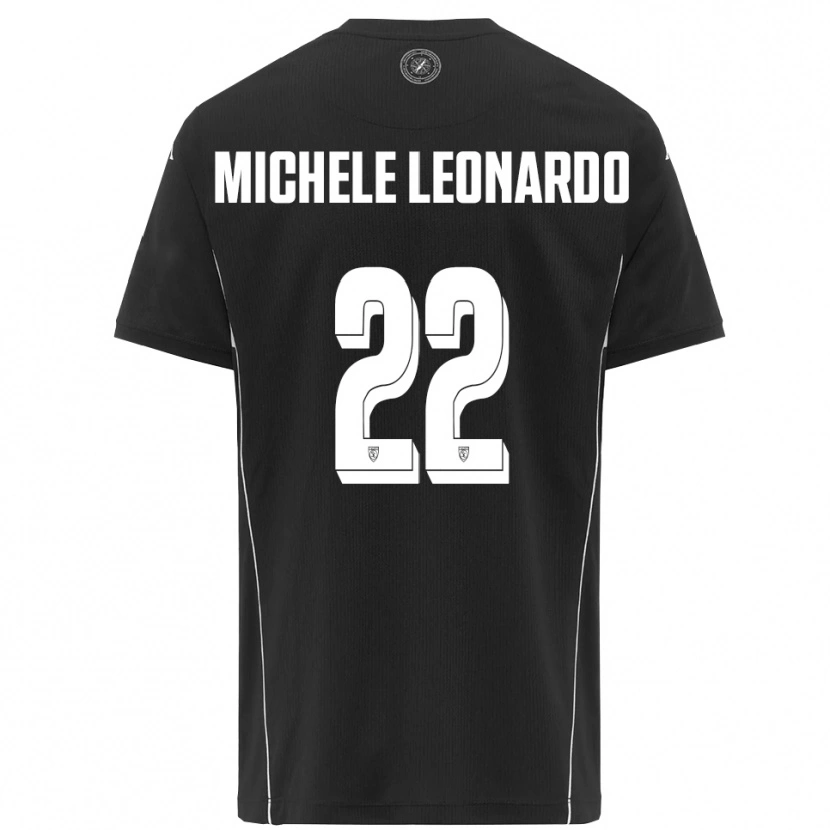 Danxen Herren Matteo Michele Leonardo #22 Schwarz Weiß Auswärtstrikot Trikot 2025/26 T-Shirt Schweiz