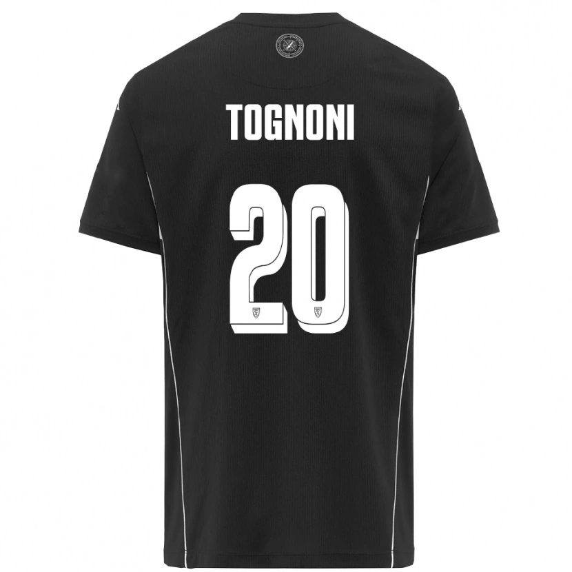 Danxen Herren Thomas Tognoni #20 Schwarz Weiß Auswärtstrikot Trikot 2025/26 T-Shirt Schweiz