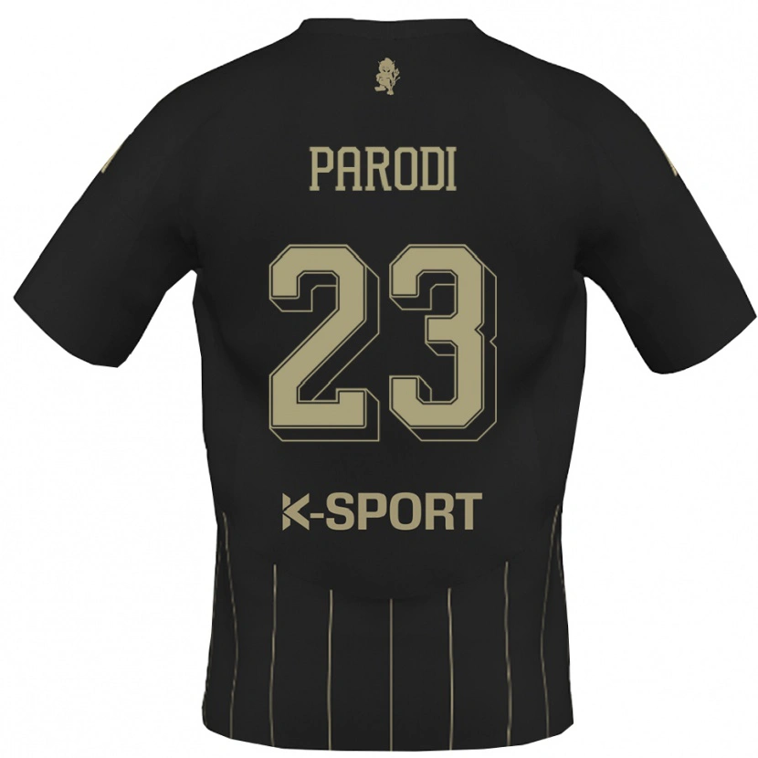 Danxen Herren Luca Parodi #23 Grau Weiß Auswärtstrikot Trikot 2025/26 T-Shirt Schweiz