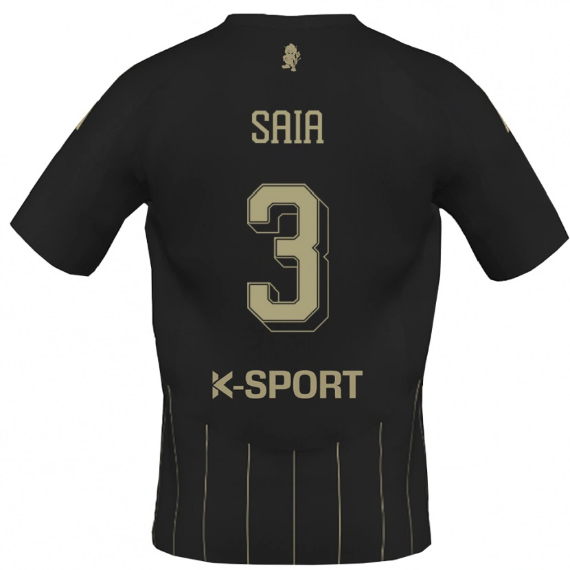 Danxen Herren Chris Saia #3 Grau Weiß Auswärtstrikot Trikot 2025/26 T-Shirt Schweiz