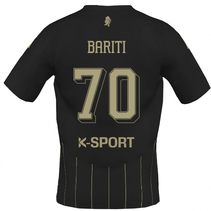 Danxen Herren Davide Bariti #70 Grau Weiß Auswärtstrikot Trikot 2025/26 T-Shirt Schweiz