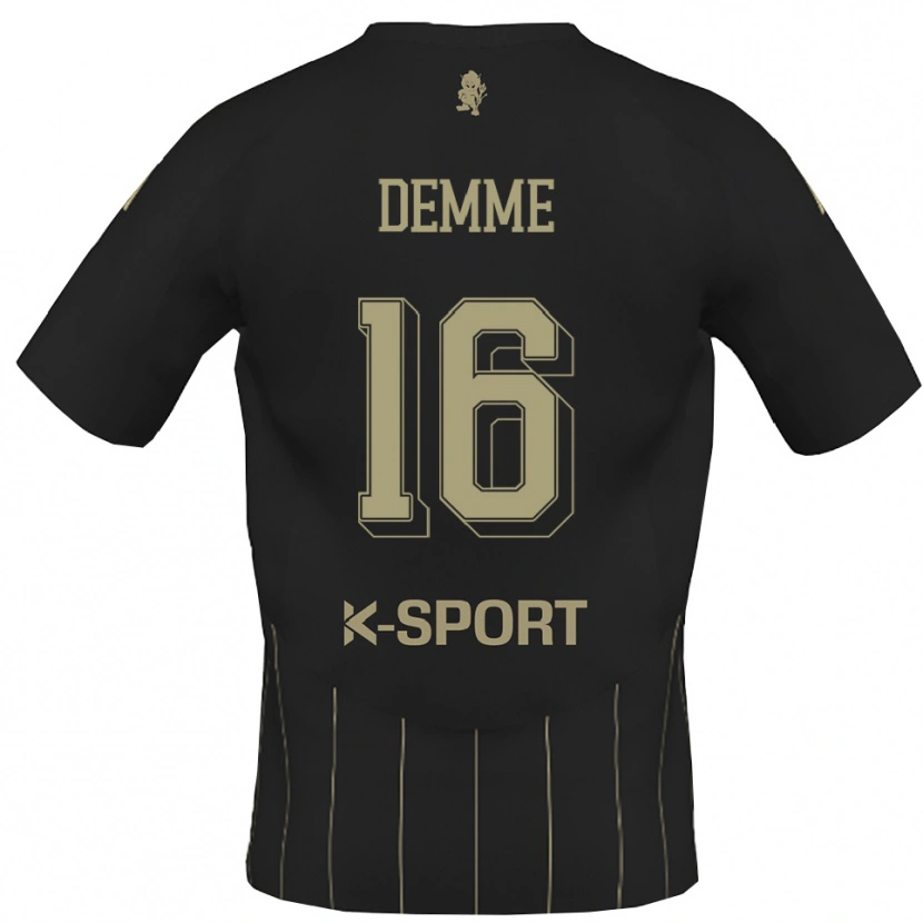 Danxen Herren Maurizio Demme #16 Grau Weiß Auswärtstrikot Trikot 2025/26 T-Shirt Schweiz