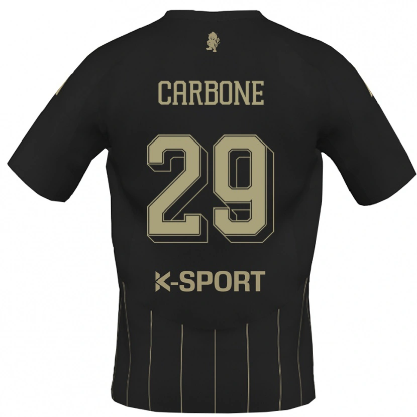 Danxen Herren Matteo Carbone #29 Grau Weiß Auswärtstrikot Trikot 2025/26 T-Shirt Schweiz