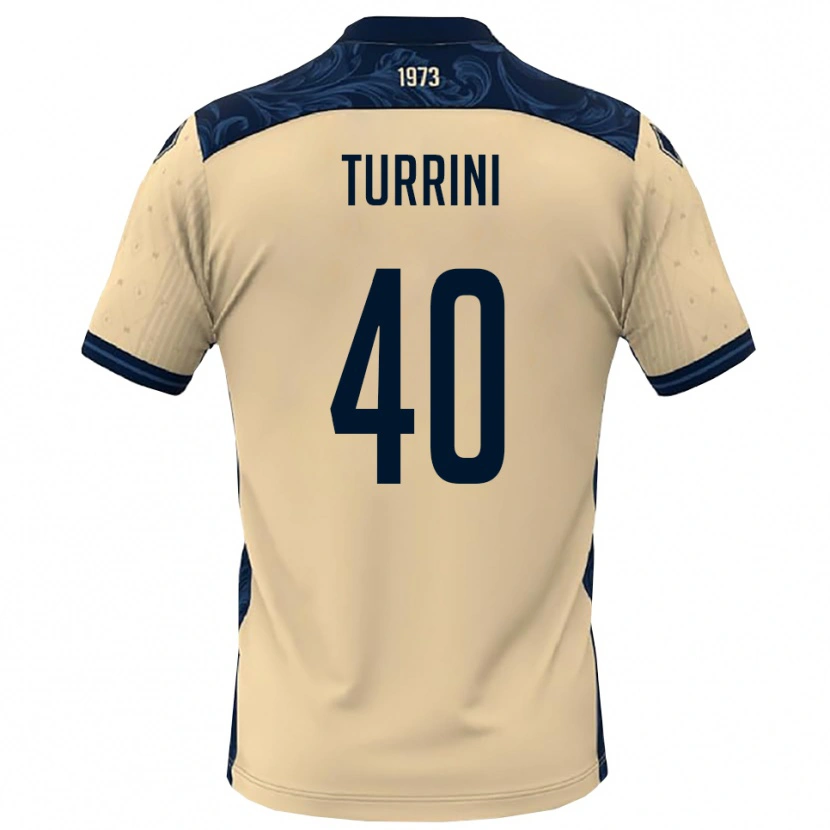 Danxen Herren Giordano Turrini #40 Weiß Marineblau Auswärtstrikot Trikot 2025/26 T-Shirt Schweiz
