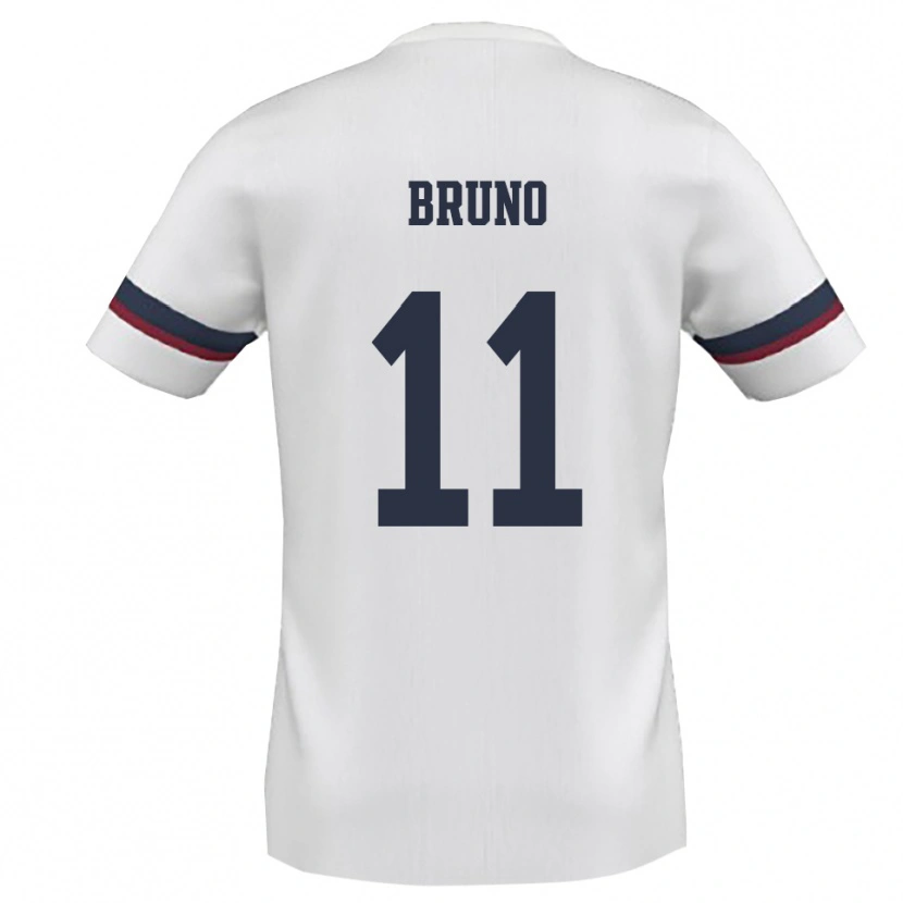 Danxen Herren Niccolò Bruno #11 Weiß Rot Auswärtstrikot Trikot 2025/26 T-Shirt Schweiz