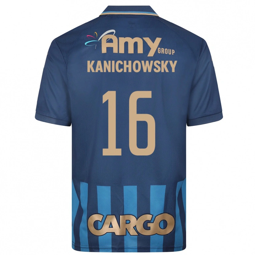 Danxen Herren Gabi Kanichowsky #16 Marineblau Blau Auswärtstrikot Trikot 2025/26 T-Shirt Schweiz