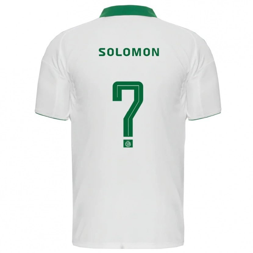Danxen Herren Itay Solomon #0 Weiß Grün Auswärtstrikot Trikot 2025/26 T-Shirt Schweiz