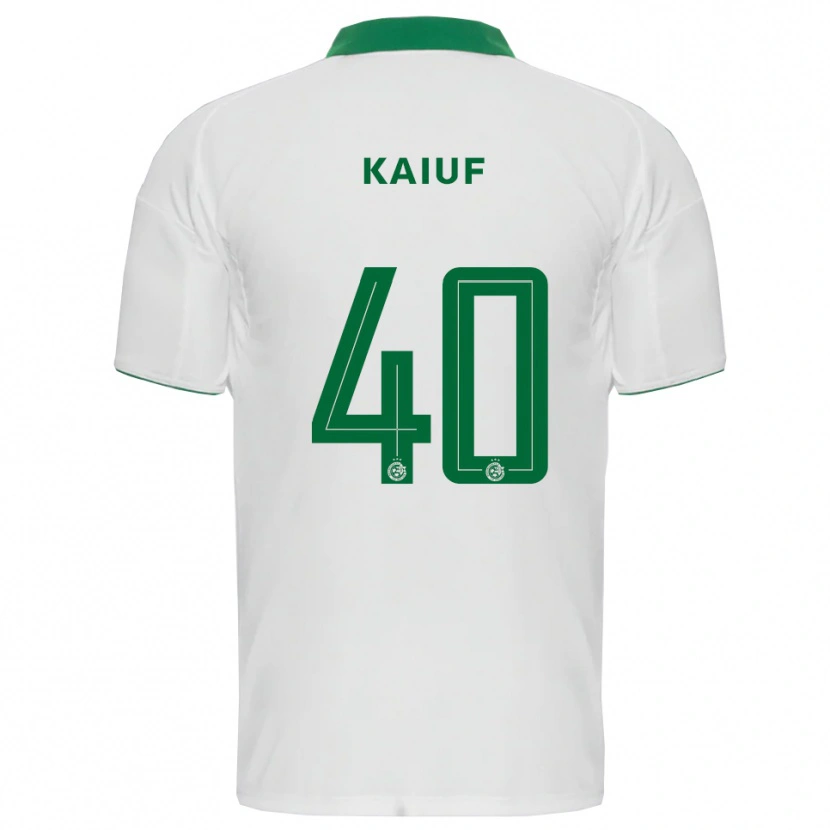 Danxen Herren Sharif Kaiuf #40 Weiß Grün Auswärtstrikot Trikot 2025/26 T-Shirt Schweiz