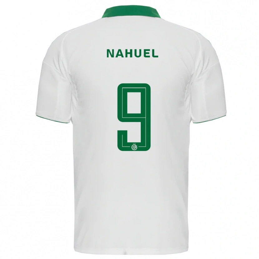 Danxen Herren Matías Nahuel #9 Weiß Grün Auswärtstrikot Trikot 2025/26 T-Shirt Schweiz