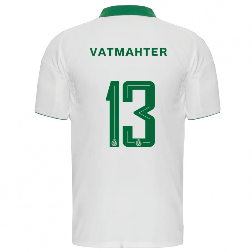 Danxen Herren Liam Vatmahter #13 Weiß Grün Auswärtstrikot Trikot 2025/26 T-Shirt Schweiz