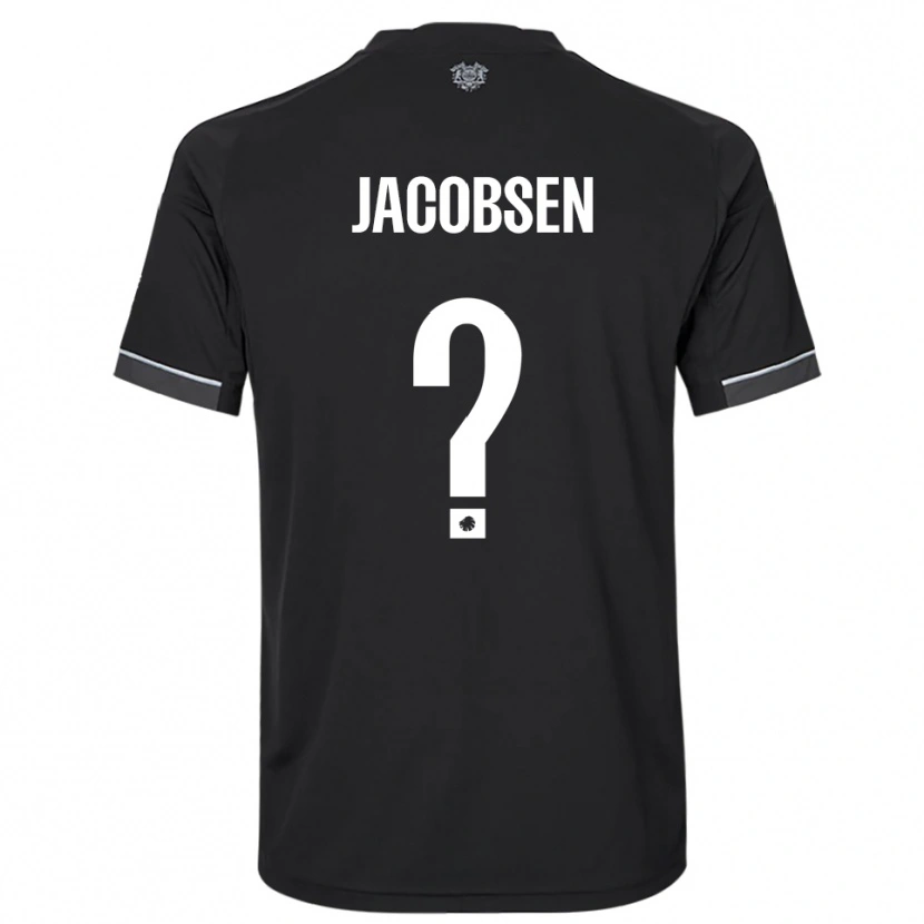 Danxen Herren Holger Jacobsen #0 Schwarz Weiß Auswärtstrikot Trikot 2025/26 T-Shirt Schweiz