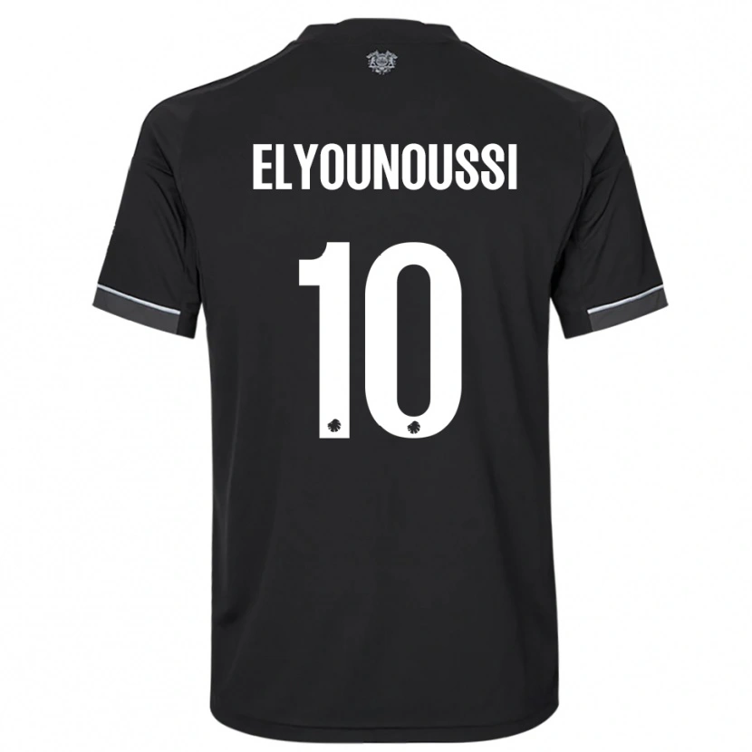 Danxen Herren Mohamed Elyounoussi #10 Schwarz Weiß Auswärtstrikot Trikot 2025/26 T-Shirt Schweiz