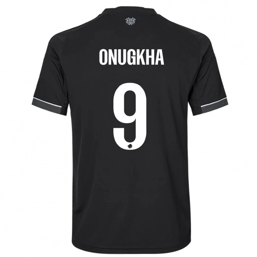 Danxen Herren German Onugkha #9 Schwarz Weiß Auswärtstrikot Trikot 2025/26 T-Shirt Schweiz