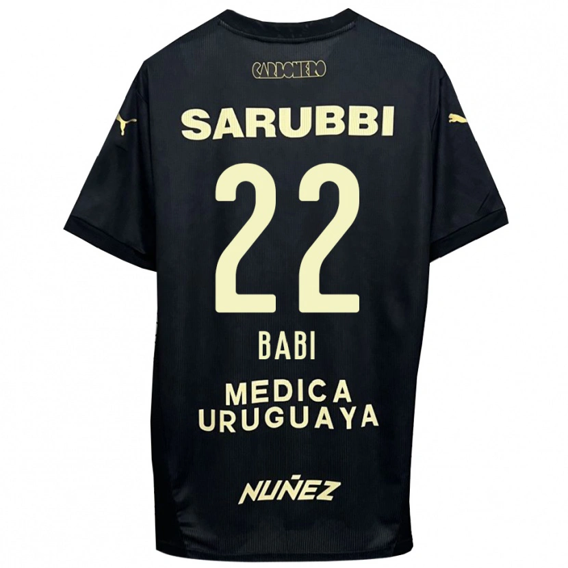 Danxen Herren Matheus Babi #22 Schwarz Gold Auswärtstrikot Trikot 2025/26 T-Shirt Schweiz