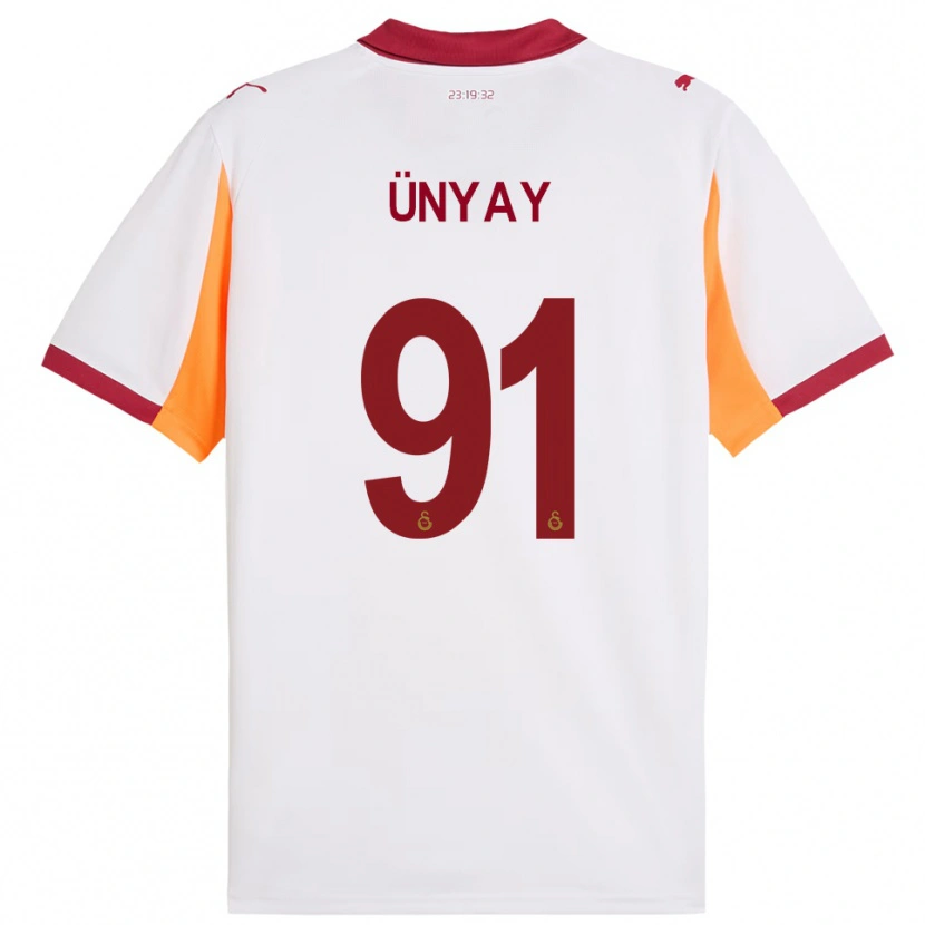 Danxen Herren Arda Ünyay #91 Weiß Rot Auswärtstrikot Trikot 2025/26 T-Shirt Schweiz