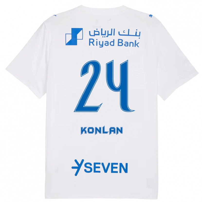 Danxen Herren Cynthia Konlan #24 Weiß Blau Auswärtstrikot Trikot 2025/26 T-Shirt Schweiz