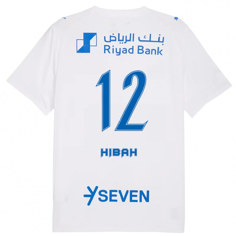 Danxen Herren Adel Hibah #12 Weiß Blau Auswärtstrikot Trikot 2025/26 T-Shirt Schweiz