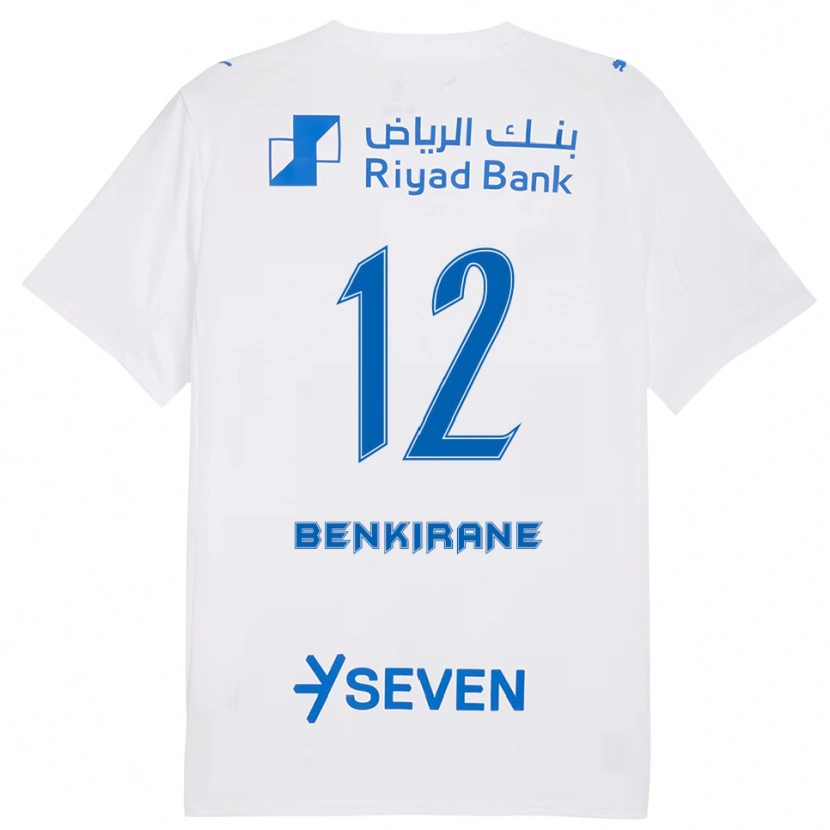 Danxen Herren Maryam Benkirane #12 Weiß Blau Auswärtstrikot Trikot 2025/26 T-Shirt Schweiz
