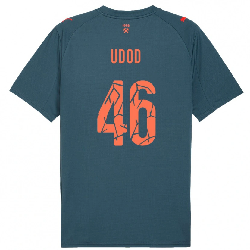 Danxen Herren Danylo Udod #46 Marineblau Rot Auswärtstrikot Trikot 2025/26 T-Shirt Schweiz