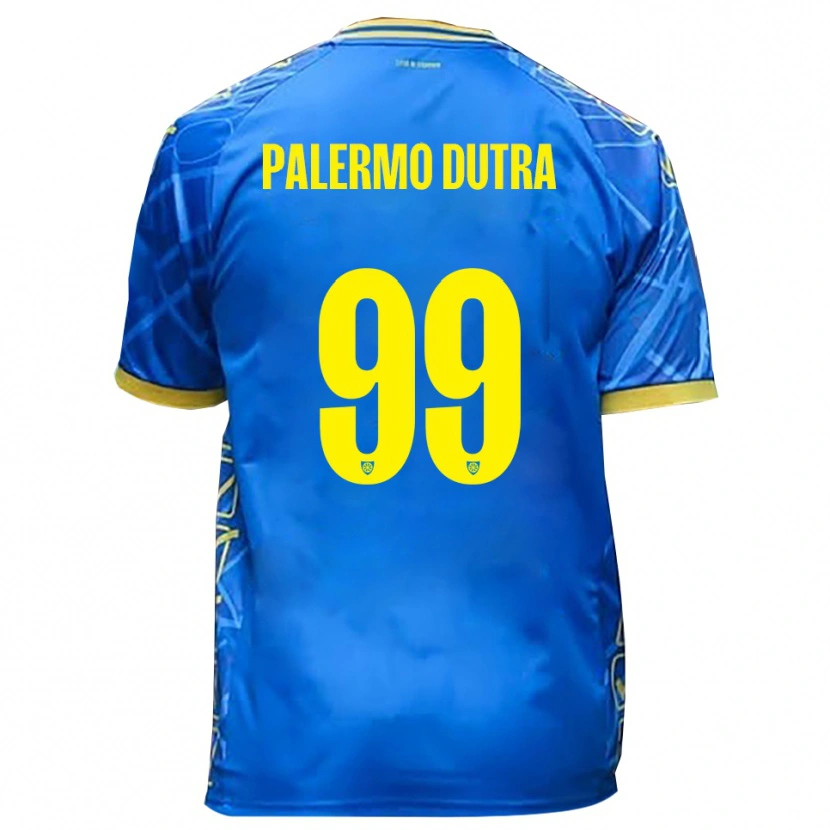 Danxen Damen Ryduan Palermo Dutra #99 Himmelblau Gelb Heimtrikot Trikot 2025/26 T-Shirt Schweiz