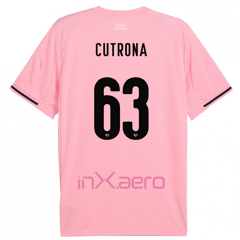 Danxen Damen Francesco Cutrona #63 Pink Schwarz Heimtrikot Trikot 2025/26 T-Shirt Schweiz