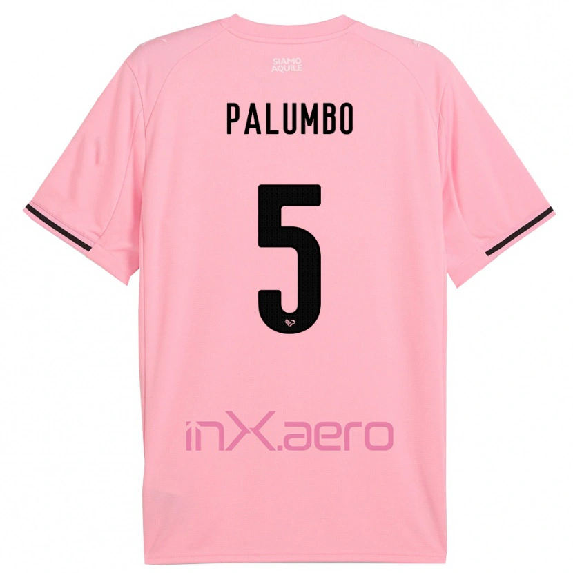 Danxen Damen Antonio Palumbo #5 Pink Schwarz Heimtrikot Trikot 2025/26 T-Shirt Schweiz