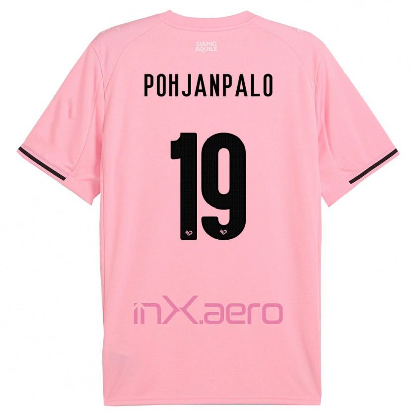 Danxen Damen Joel Pohjanpalo #19 Pink Schwarz Heimtrikot Trikot 2025/26 T-Shirt Schweiz