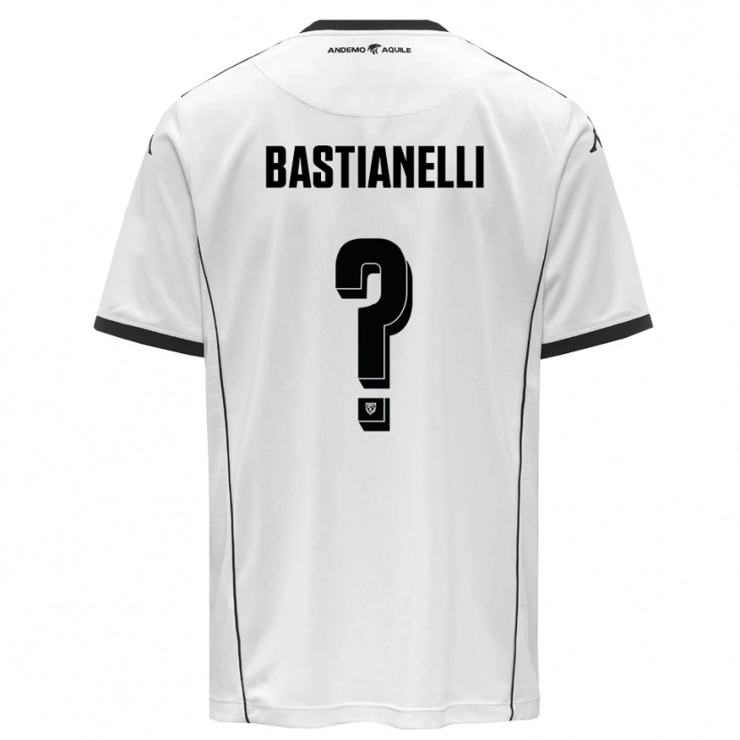 Danxen Damen Flavio Bastianelli #0 Weiß Schwarz Heimtrikot Trikot 2025/26 T-Shirt Schweiz