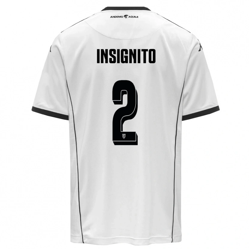 Danxen Damen Alessio Insignito #2 Weiß Schwarz Heimtrikot Trikot 2025/26 T-Shirt Schweiz