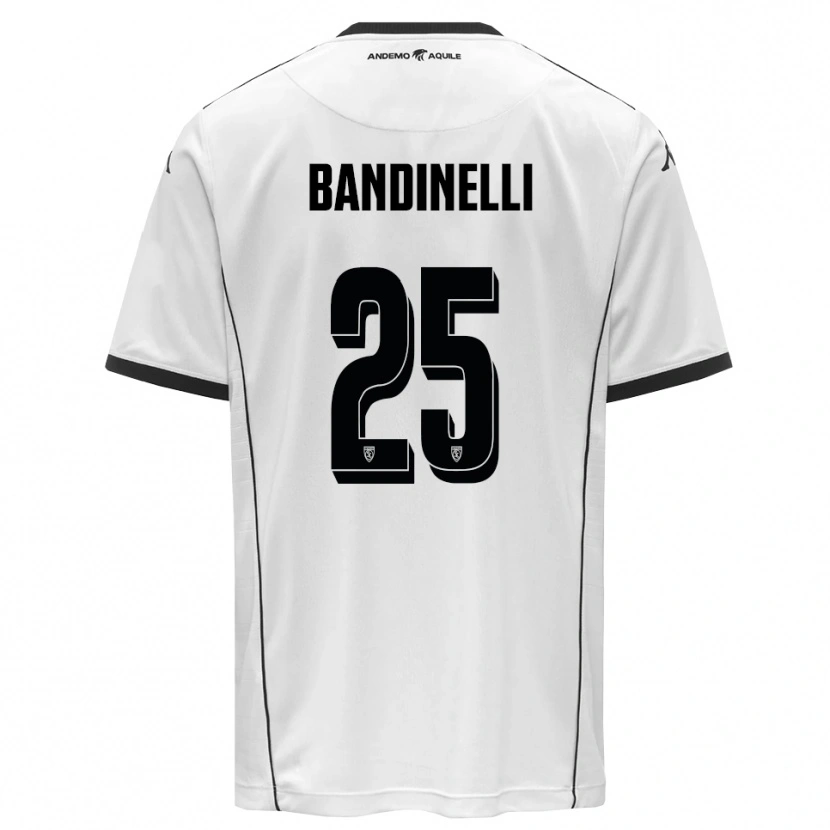 Danxen Damen Filippo Bandinelli #25 Weiß Schwarz Heimtrikot Trikot 2025/26 T-Shirt Schweiz