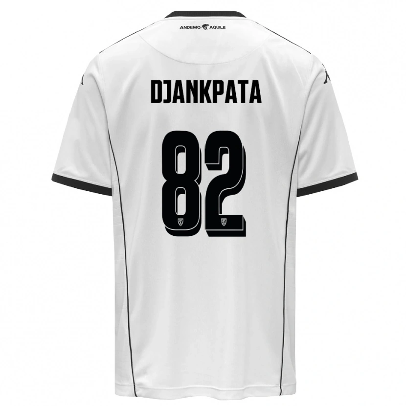 Danxen Damen Halid Djankpata #82 Weiß Schwarz Heimtrikot Trikot 2025/26 T-Shirt Schweiz
