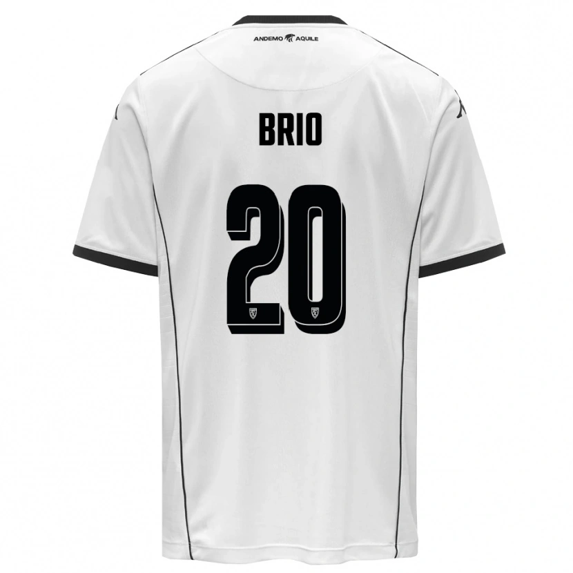 Danxen Damen Alessandro Brio #20 Weiß Schwarz Heimtrikot Trikot 2025/26 T-Shirt Schweiz