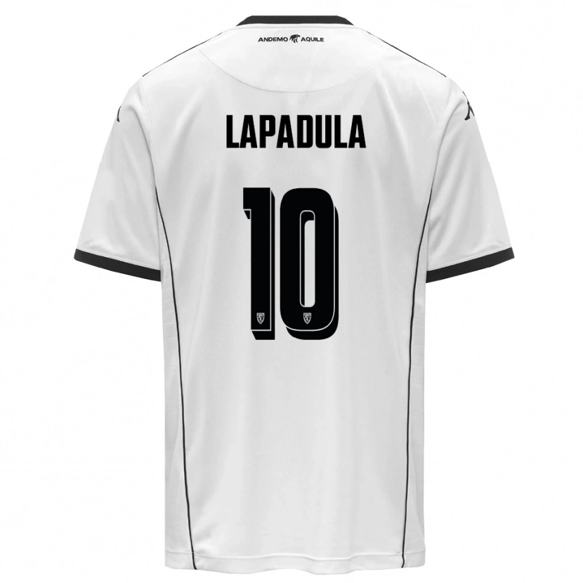 Danxen Damen Gianluca Lapadula #10 Weiß Schwarz Heimtrikot Trikot 2025/26 T-Shirt Schweiz