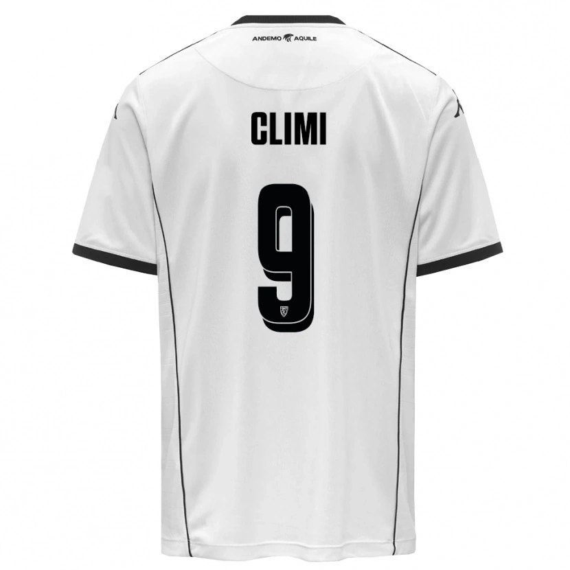 Danxen Damen Francesco Climi #9 Weiß Schwarz Heimtrikot Trikot 2025/26 T-Shirt Schweiz