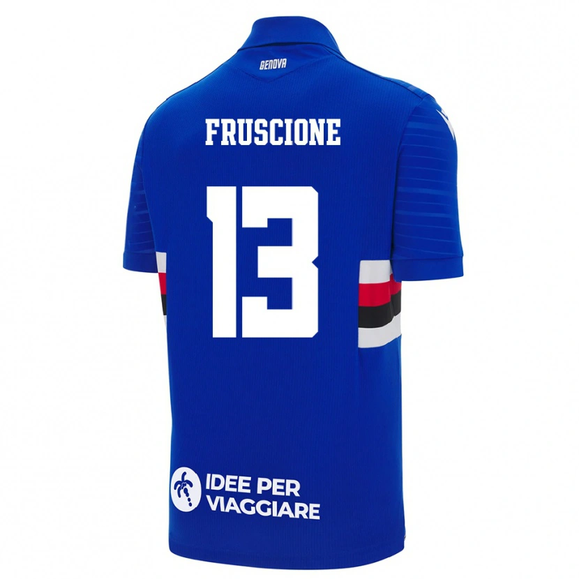 Danxen Damen Hubert Fruscione #13 Blau Weiß Heimtrikot Trikot 2025/26 T-Shirt Schweiz