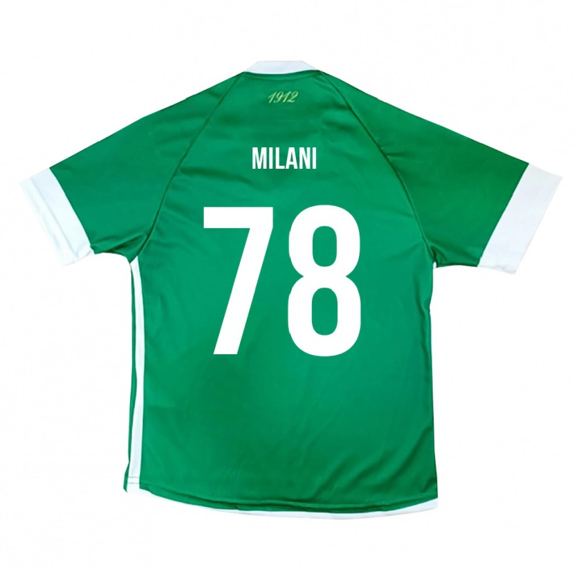 Danxen Damen Alessandro Milani #78 Grün Weiß Heimtrikot Trikot 2025/26 T-Shirt Schweiz