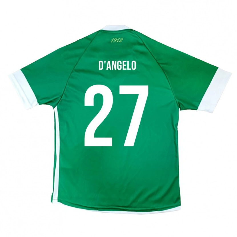 Danxen Damen Sonny D'angelo #27 Grün Weiß Heimtrikot Trikot 2025/26 T-Shirt Schweiz