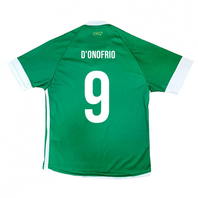Danxen Damen Saverio D'onofrio #9 Grün Weiß Heimtrikot Trikot 2025/26 T-Shirt Schweiz
