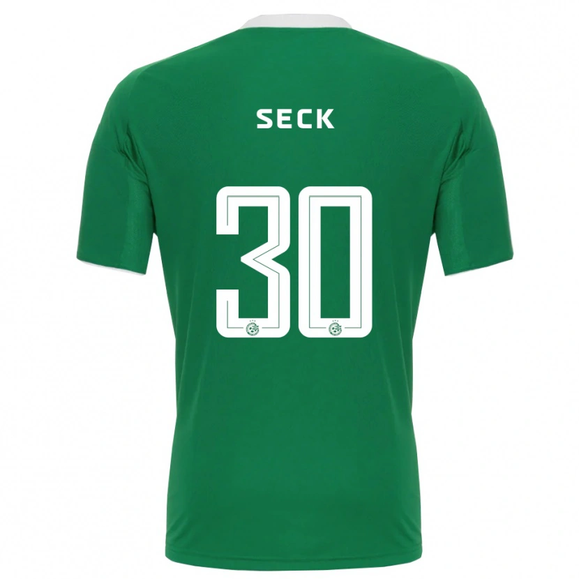 Danxen Damen Abdoulaye Seck #30 Grün Weiß Heimtrikot Trikot 2025/26 T-Shirt Schweiz
