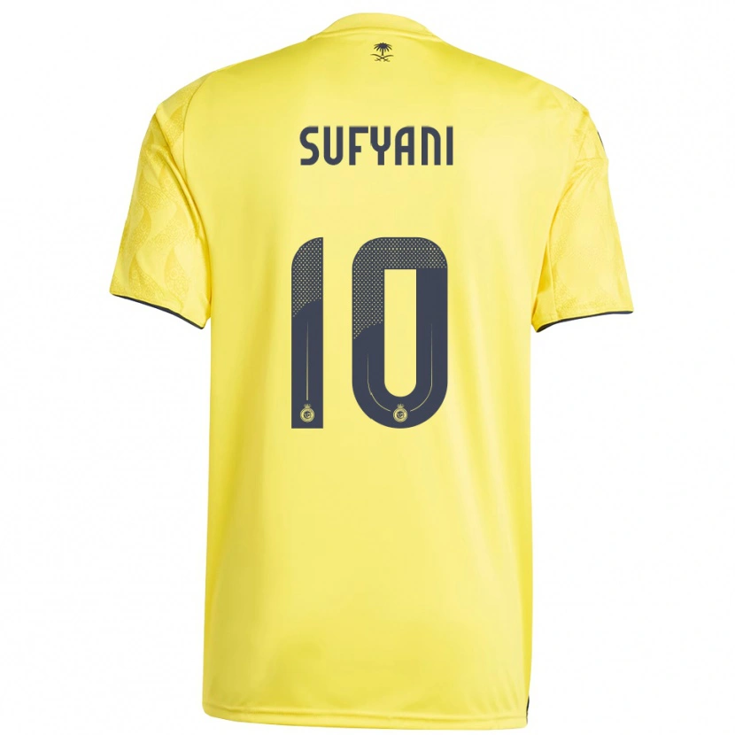 Danxen Damen Abdulrahman Sufyani #10 Gelb Schwarz Heimtrikot Trikot 2025/26 T-Shirt Schweiz