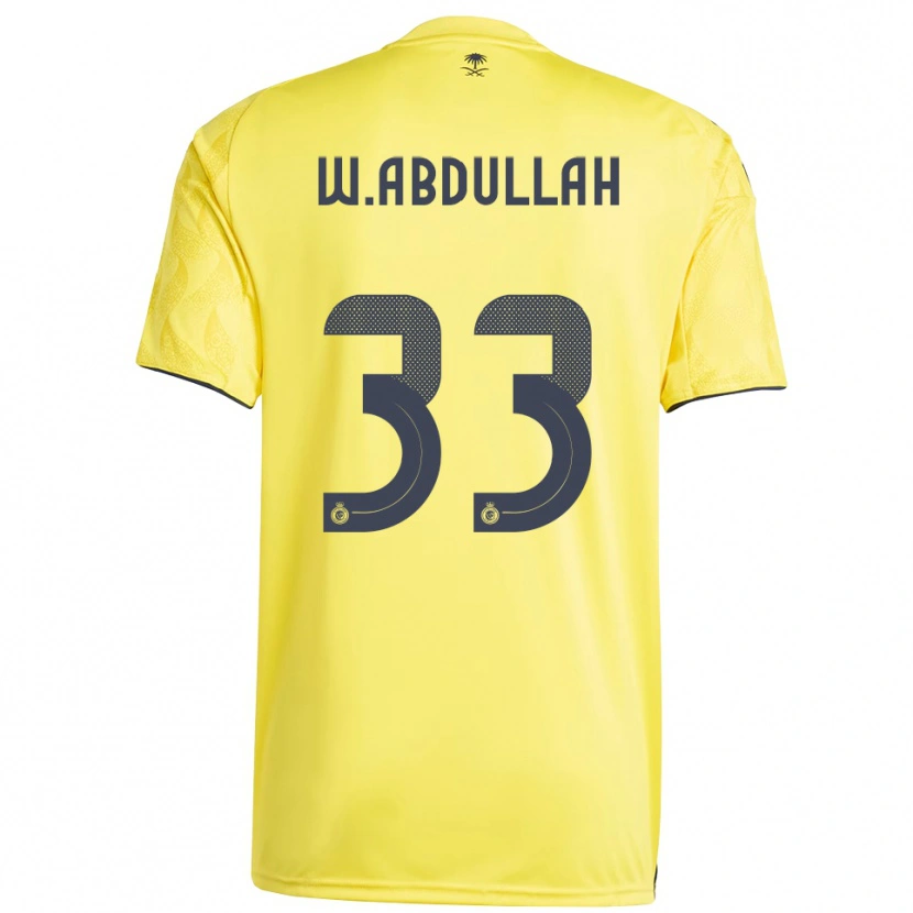 Danxen Damen Waleed Abdullah #33 Gelb Schwarz Heimtrikot Trikot 2025/26 T-Shirt Schweiz