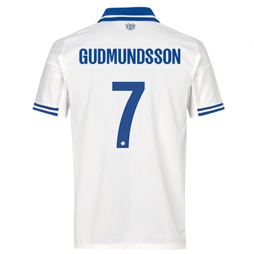 Danxen Damen Galdur Gudmundsson #7 Weiß Blau Heimtrikot Trikot 2025/26 T-Shirt Schweiz