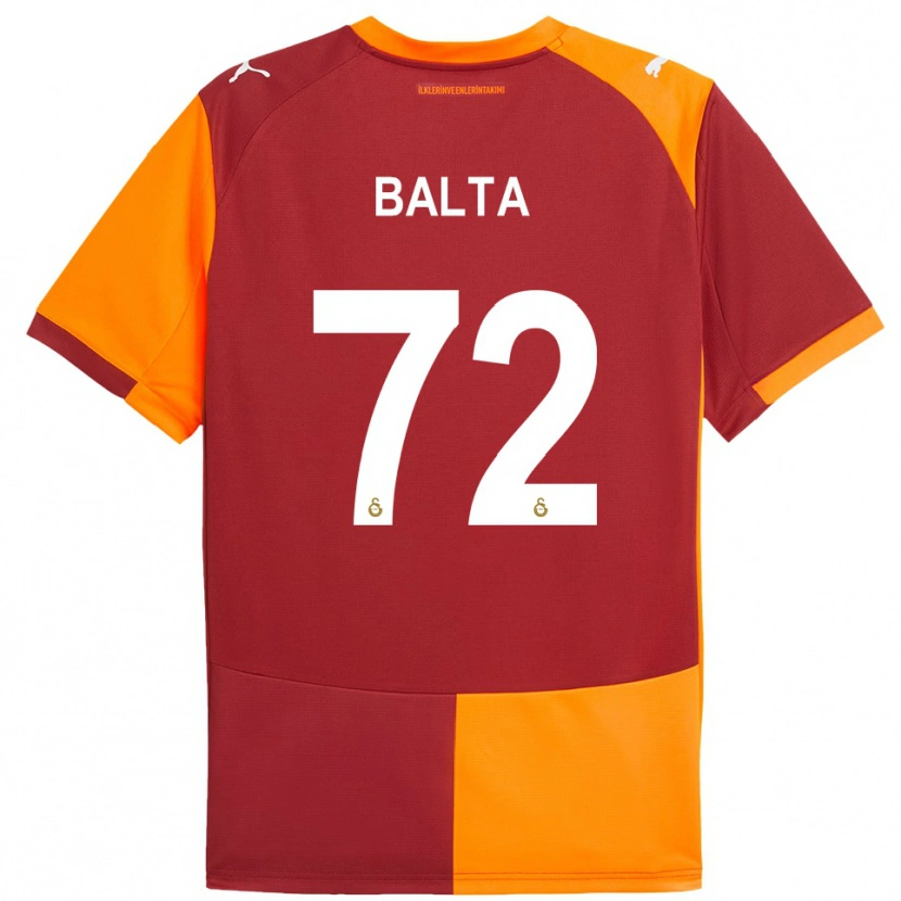 Danxen Damen Çağrı Balta #72 Rot Orange Heimtrikot Trikot 2025/26 T-Shirt Schweiz
